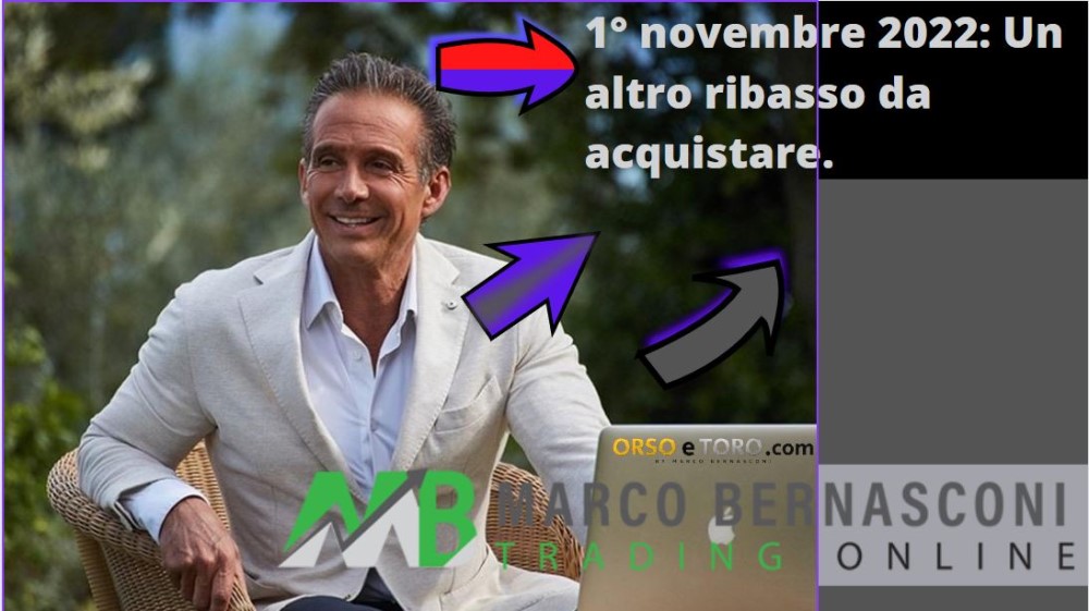 1° novembre 2022: Un altro ribasso da acquistare.