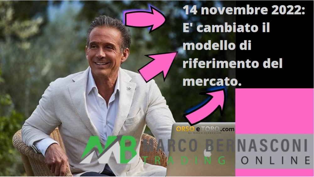 14 novembre 2022: E' cambiato il modello di riferimento del mercato.