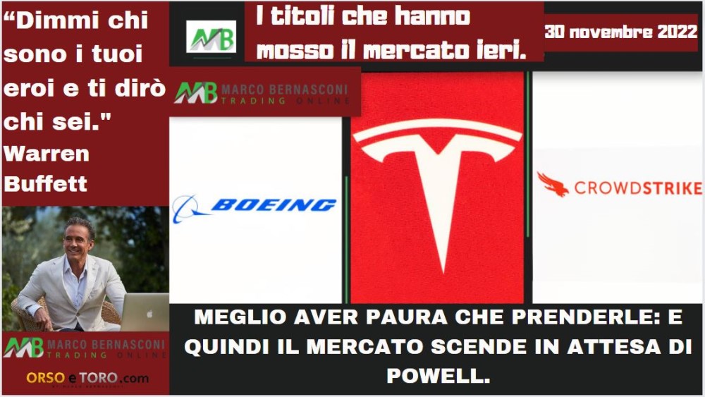 I titoli che hanno mosso il mercato usa il 29 novembre 2022