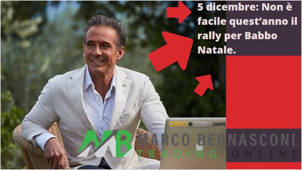 5 dicembre: Non è facile quest’anno il rally per Babbo Natale.