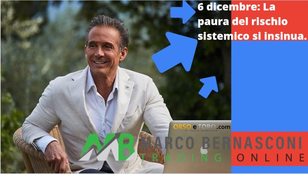 6 dicembre: La paura del rischio sistemico si insinua.