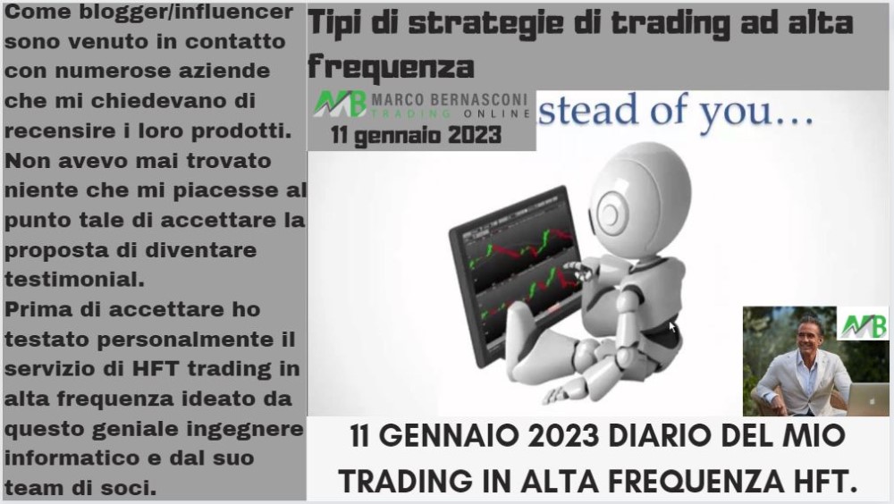 Tipi di strategie di trading ad alta frequenza