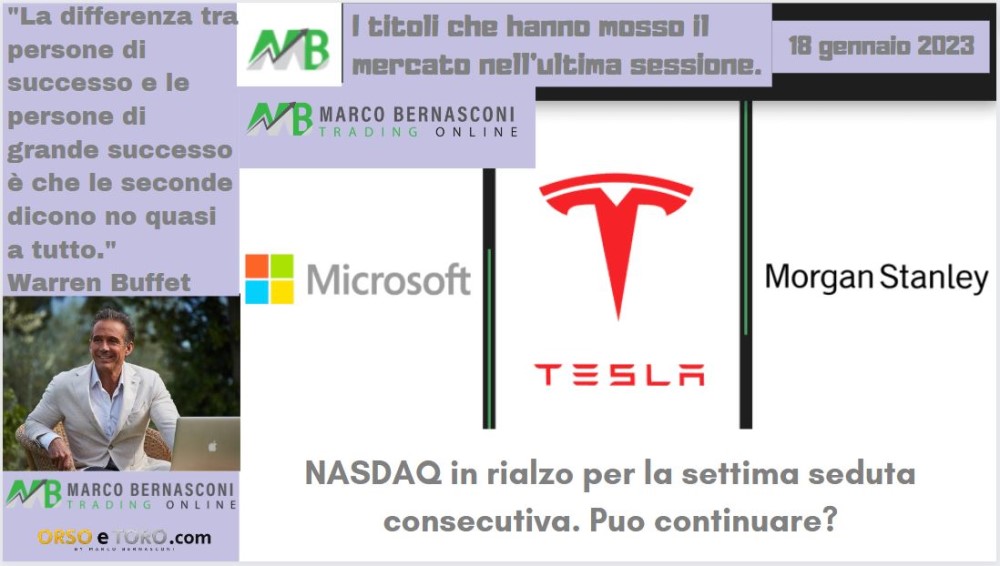 I titoli che hanno mosso il mercato usa il 17 gennaio 2023