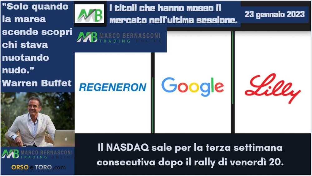 I titoli che hanno mosso il mercato usa il 20 gennaio 2023