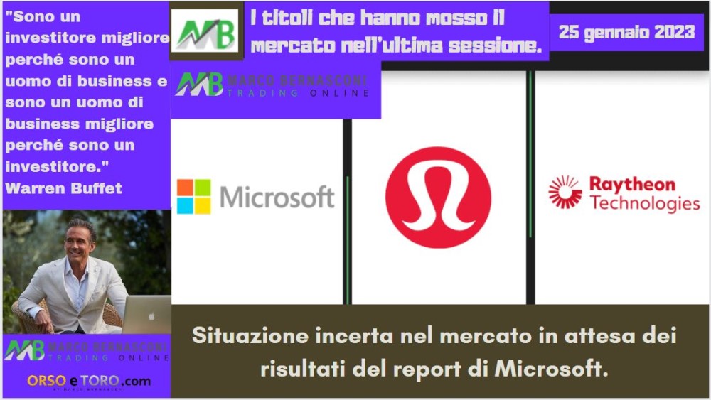 I titoli che hanno mosso il mercato usa il 24 gennaio 2023