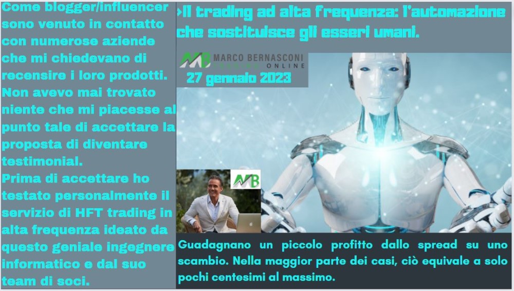 High-frequency trading: automation replacing humans.