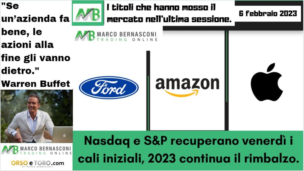 I titoli che hanno mosso il mercato usa il 3 febbraio 2023