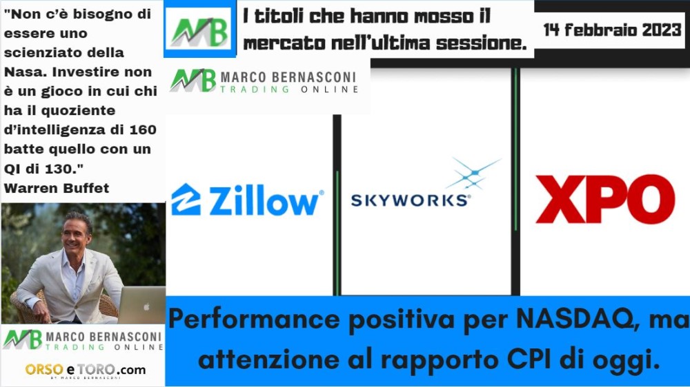 I titoli che hanno mosso il mercato usa il 13 febbraio 2023