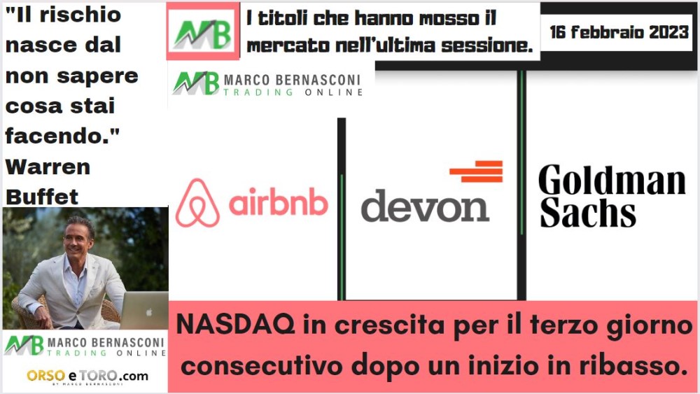 I titoli che hanno mosso il mercato usa il 15 febbraio 2023