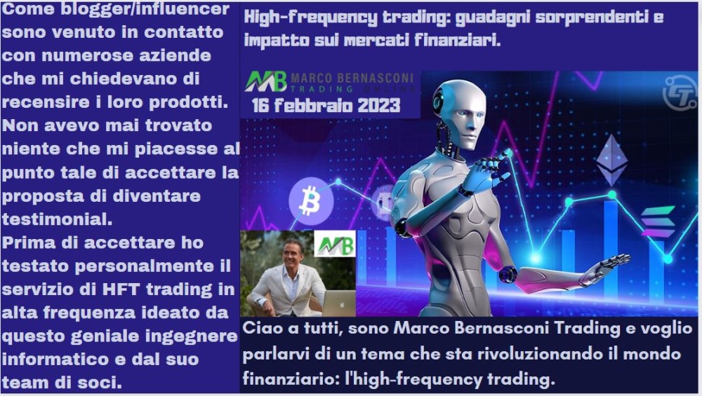 High frequency trading  guadagni sorprendenti e impatto sui mercati finanziari