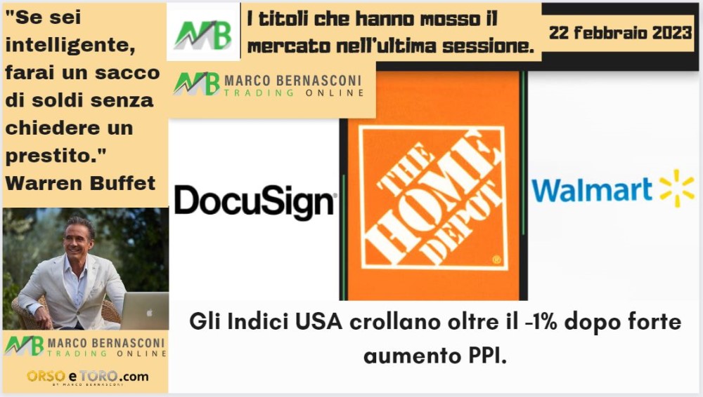 I titoli che hanno mosso il mercato usa il 21 febbraio 2023