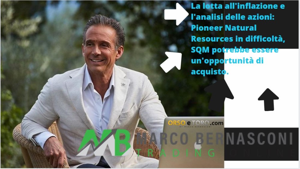 La lotta all'inflazione e l'analisi delle azioni: Pioneer Natural Resources in difficoltà, SQM potrebbe essere un'opportunità di acquisto.