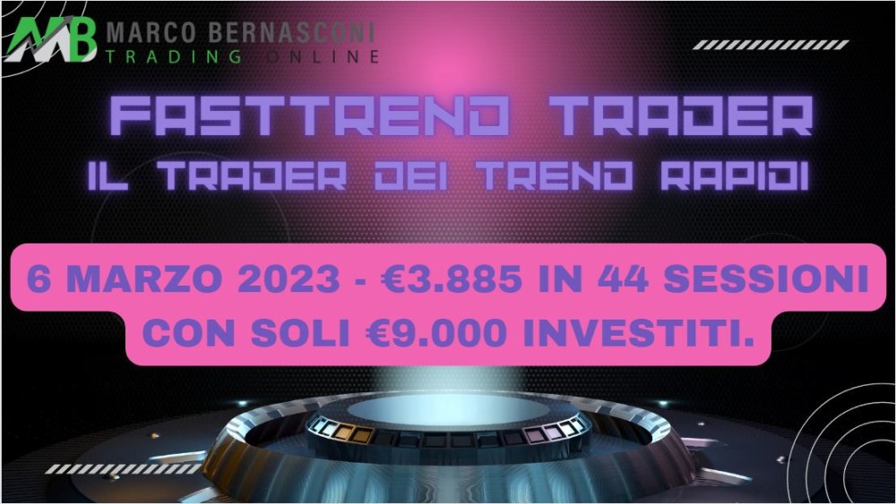 6 marzo 2023 FastTrend Trader