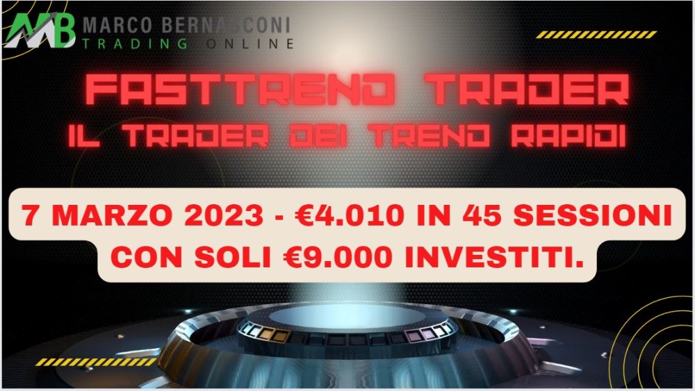 7 marzo 2023 FastTrend Trader