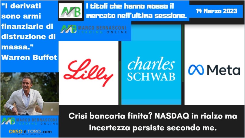 I titoli che hanno mosso il mercato usa il 13 marzo 2023