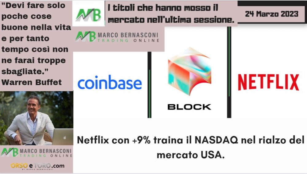 I titoli che hanno mosso il mercato usa il 23 marzo 2023