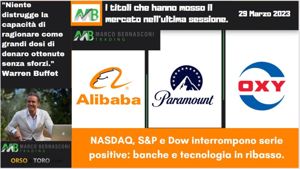 I titoli che hanno mosso il mercato usa il 28 marzo 2023