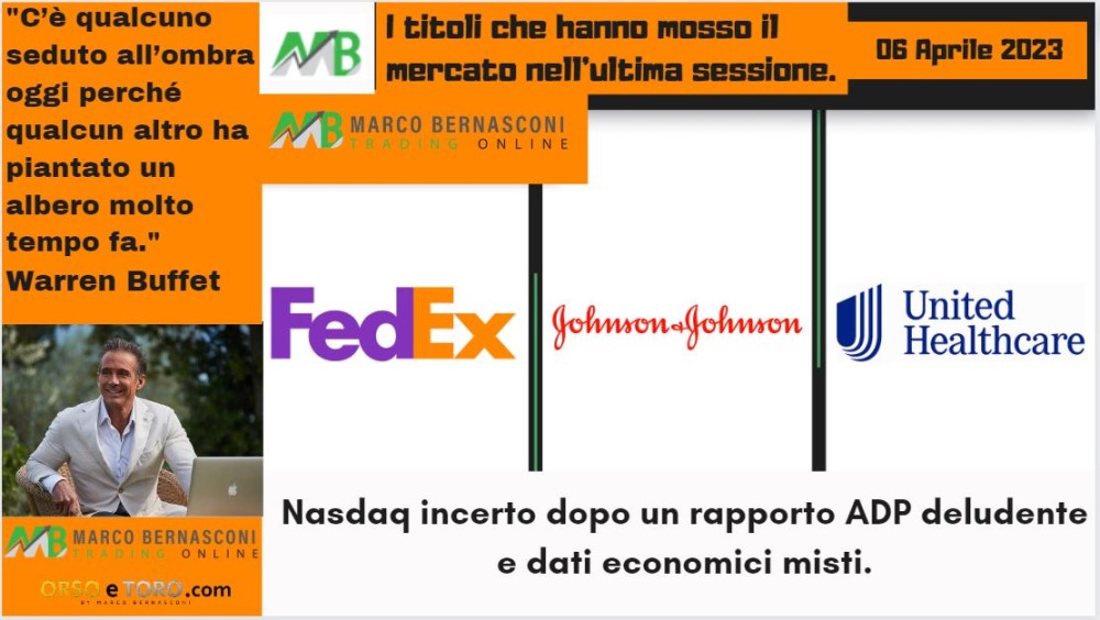 I titoli che hanno mosso il mercato usa il 5 aprile 2023