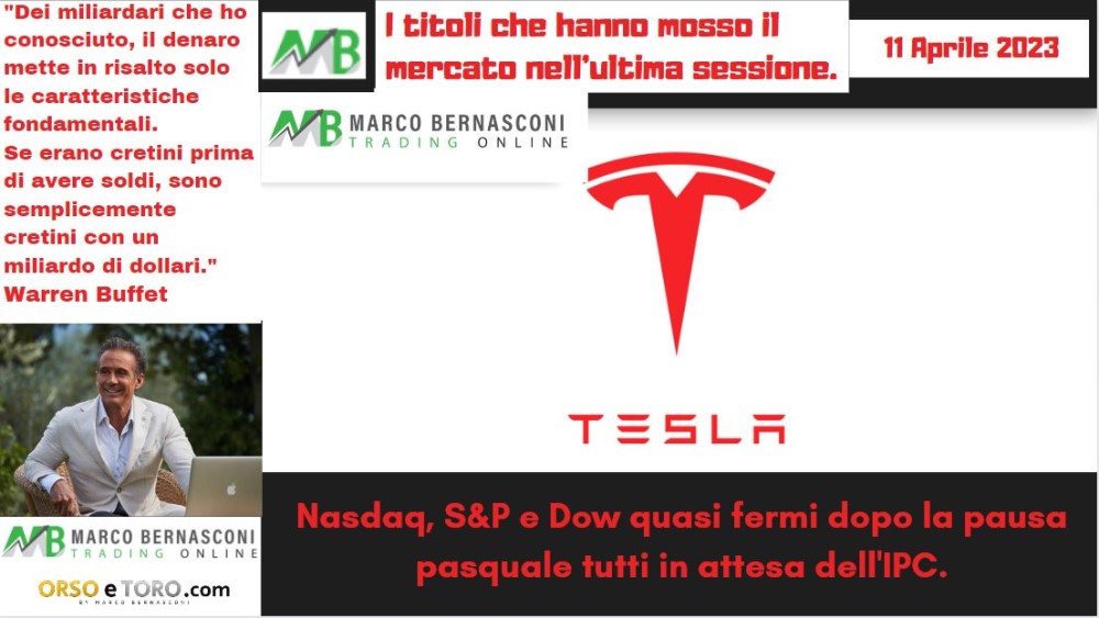 I titoli che hanno mosso il mercato usa il 11 aprile 2023