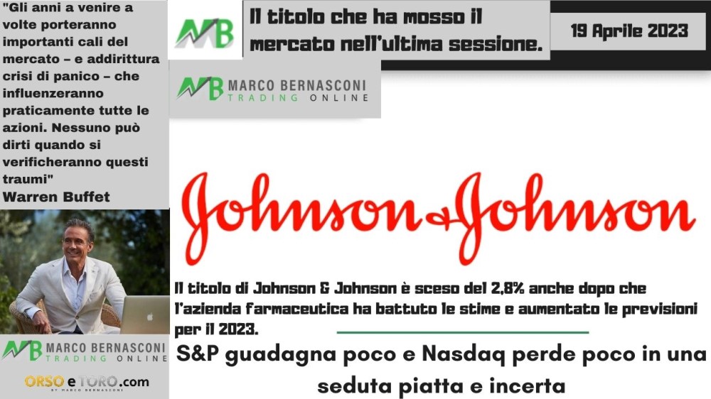S&P guadagna poco e Nasdaq perde poco in una seduta piatta e incerta