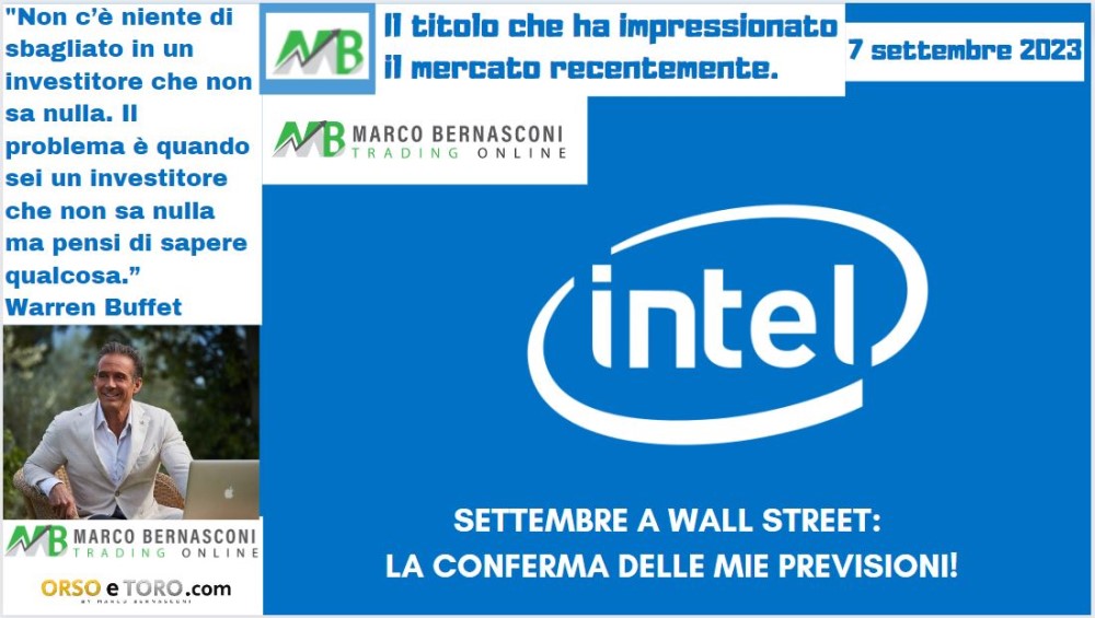 Il titolo che ha mosso il mercato usa il 6 settembre 2023