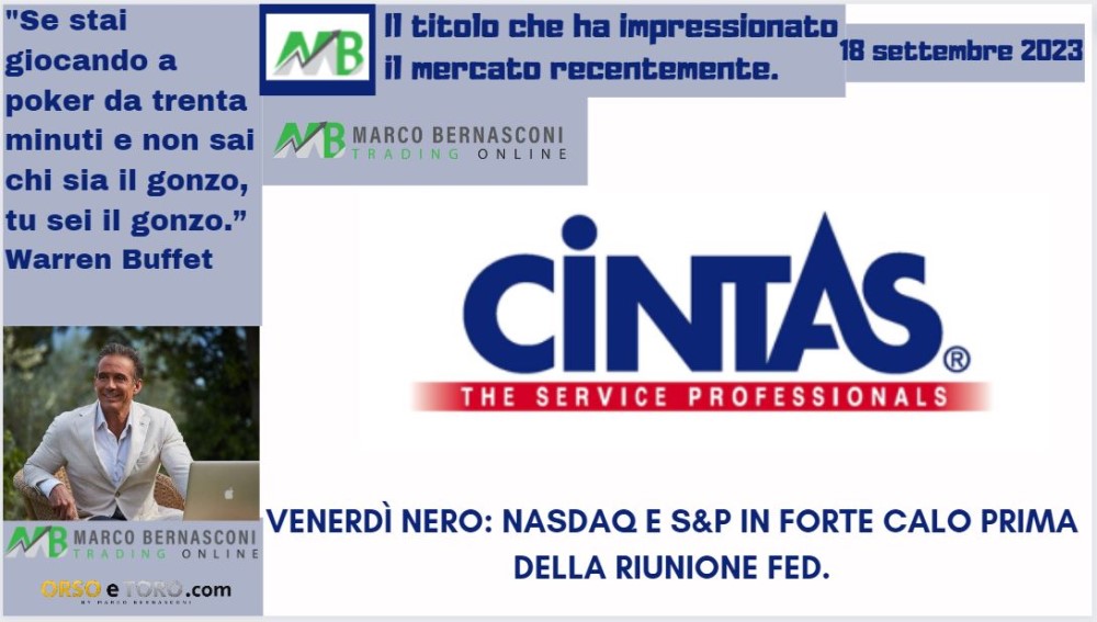 Il titolo che ha mosso il mercato usa il 15 settembre 2023