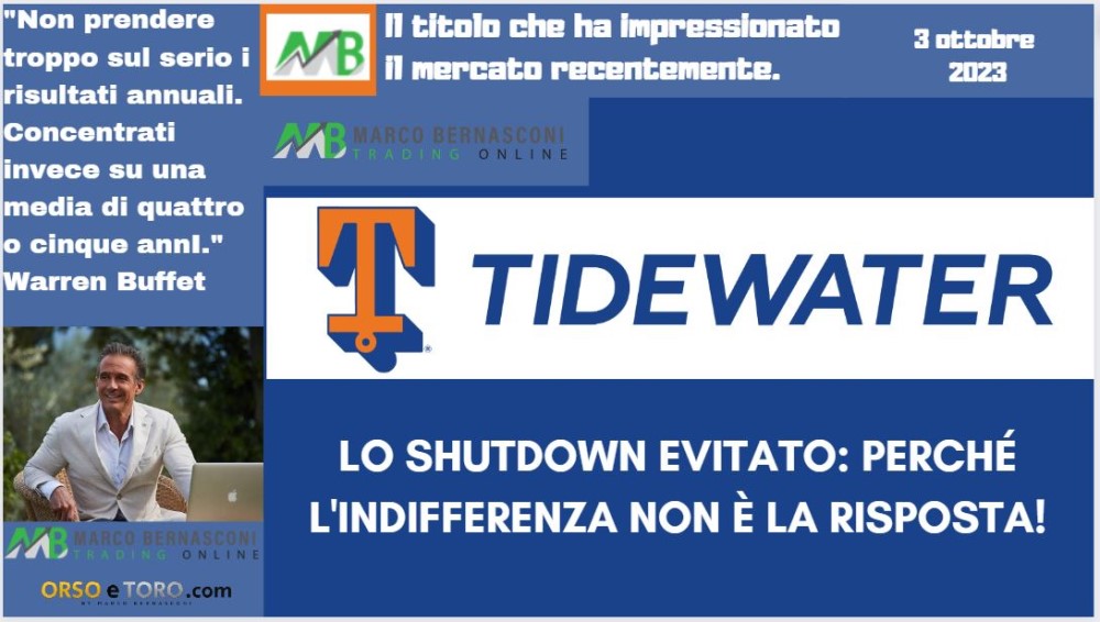 Il titolo che ha mosso il mercato usa il 3 ottobre 2023