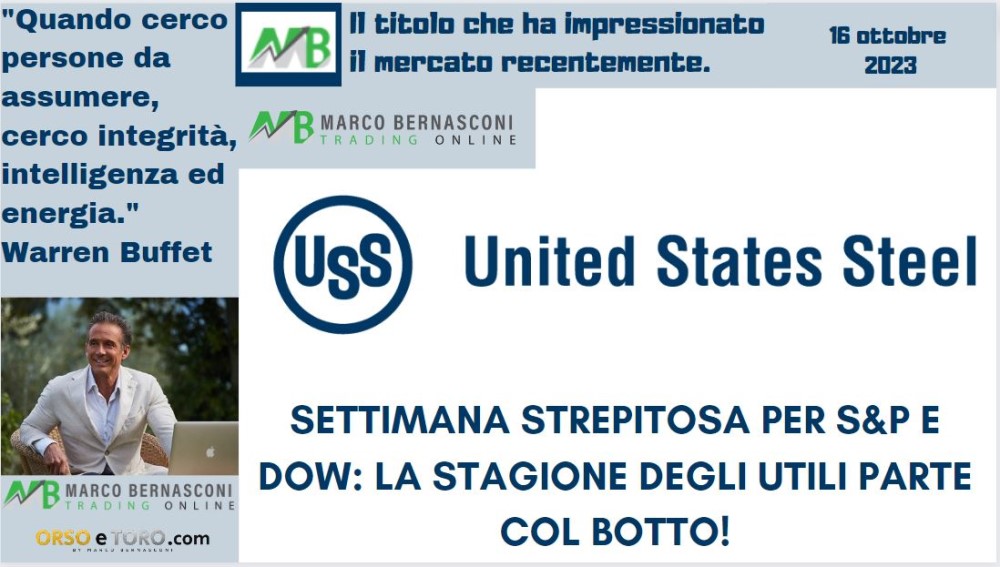 Il titolo che ha mosso il mercato usa il 13 ottobre 2023