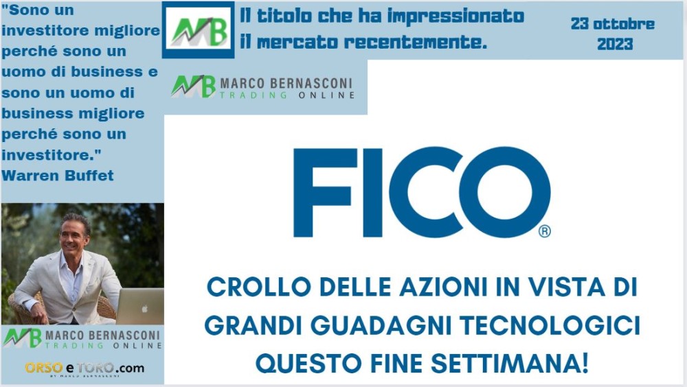 Il titolo che ha mosso il mercato usa il 23 ottobre 2023