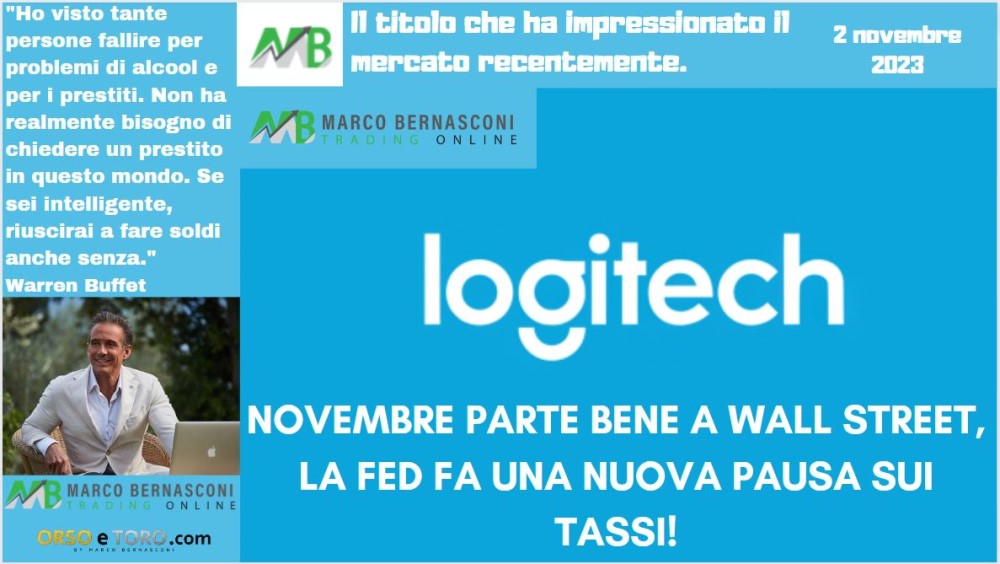 Il titolo che ha mosso il mercato usa il 2 novembre 2023