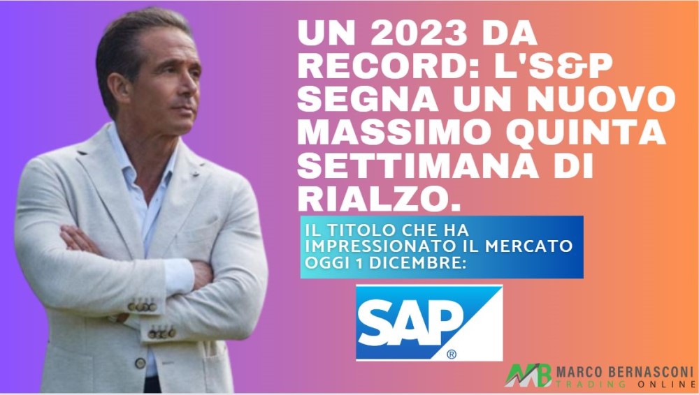 Il titolo che ha mosso il mercato usa il 1° dicembre 2023