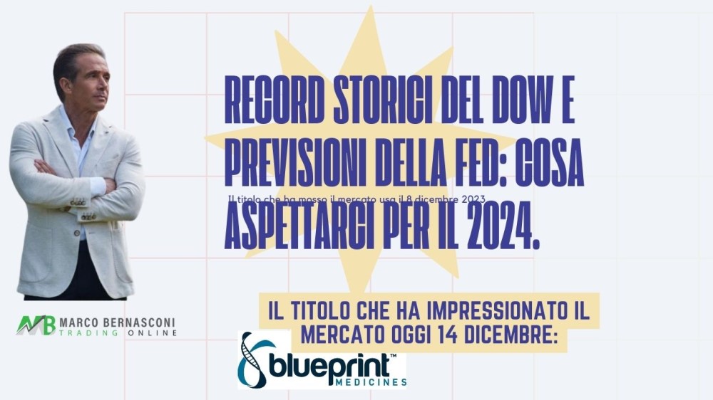 Il titolo che ha mosso il mercato usa il 14 dicembre 2023
