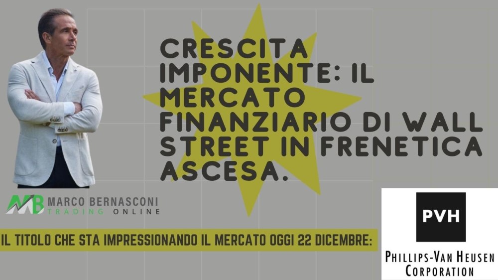 Crescita Imponente Il Mercato Finanziario di Wall Street in Frenetica Ascesa.