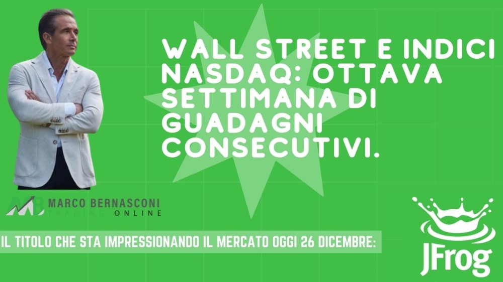 Crescita Imponente Il Mercato Finanziario di Wall Street in Frenetica Ascesa.