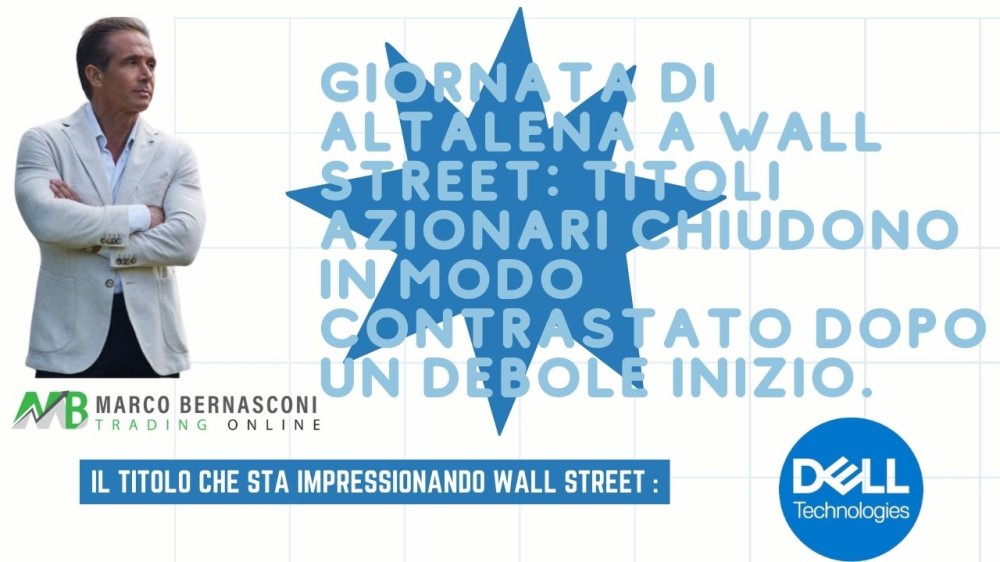 Giornata di Altalena a Wall Street Titoli Azionari chiudono in modo contrastato dopo un Debole Inizio.
