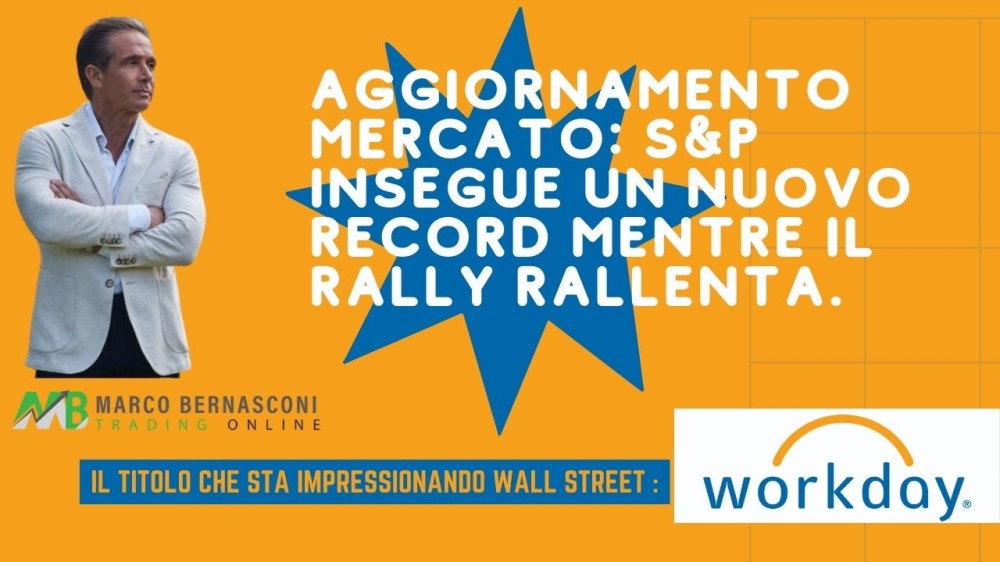 Aggiornamento Mercato: SP insegue un nuovo record mentre il rally rallenta.