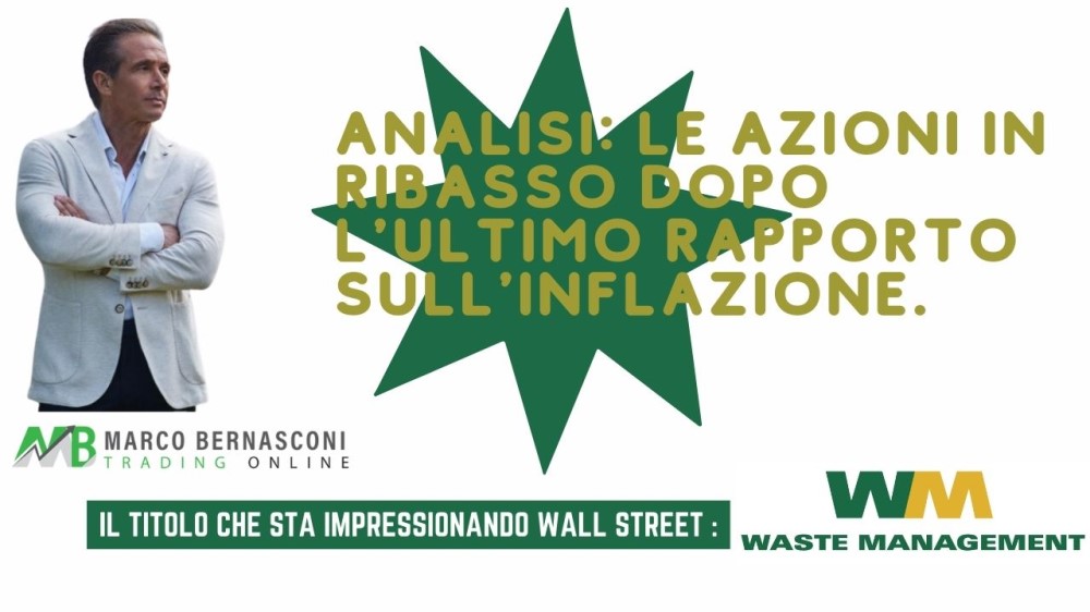 Analisi Le azioni in ribasso dopo l'ultimo rapporto sull'inflazione.