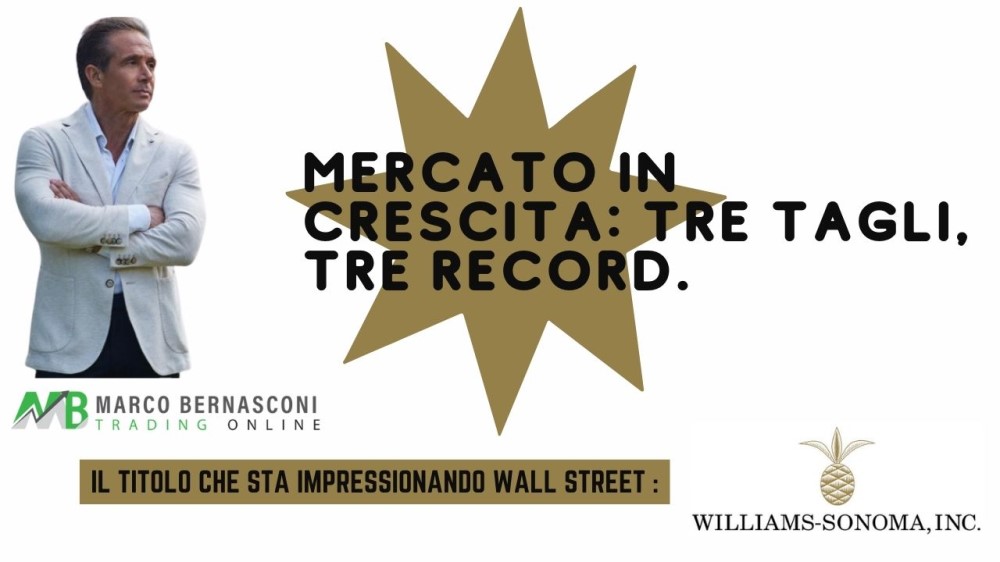 Mercato in Crescita Tre Tagli, Tre Record