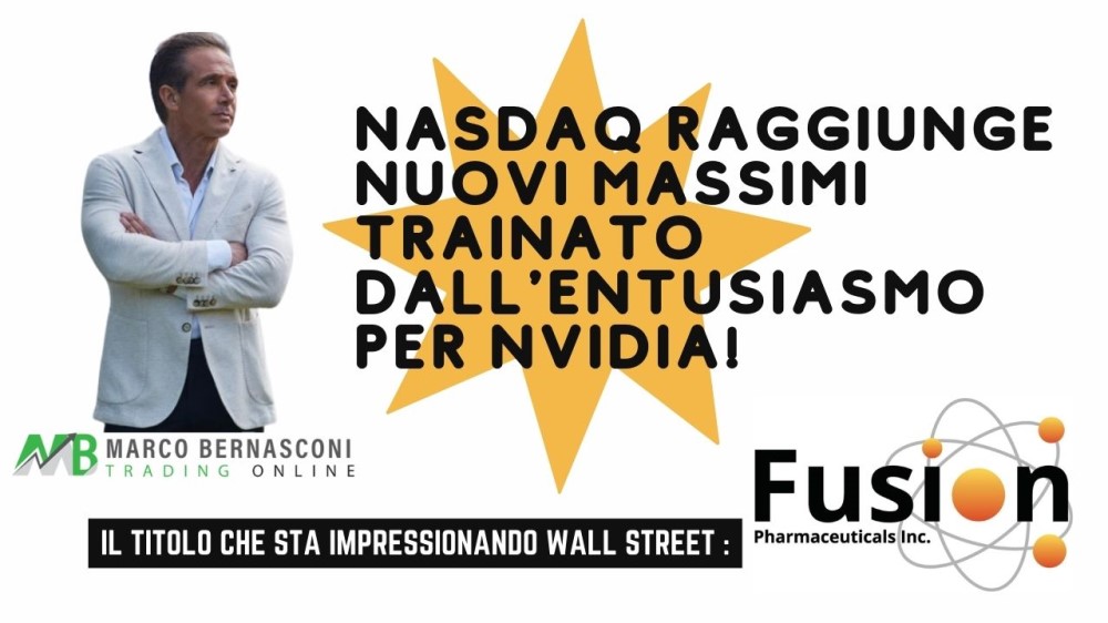 NASDAQ Raggiunge Nuovi Massimi Trainato dall'Entusiasmo per NVIDIA!