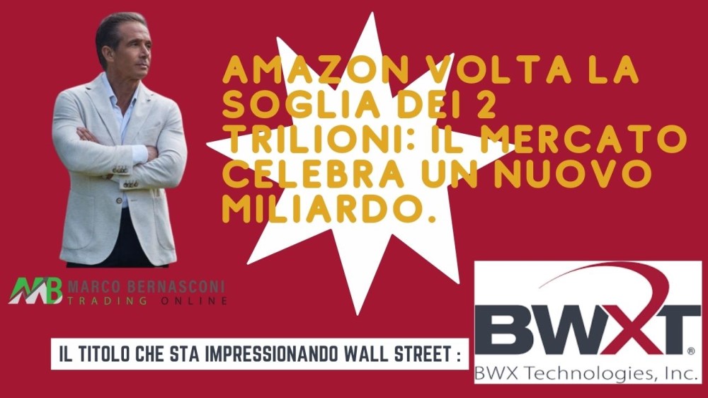 Amazon Volta la Soglia dei 2 Trilioni Il Mercato Celebra un Nuovo Miliardo.