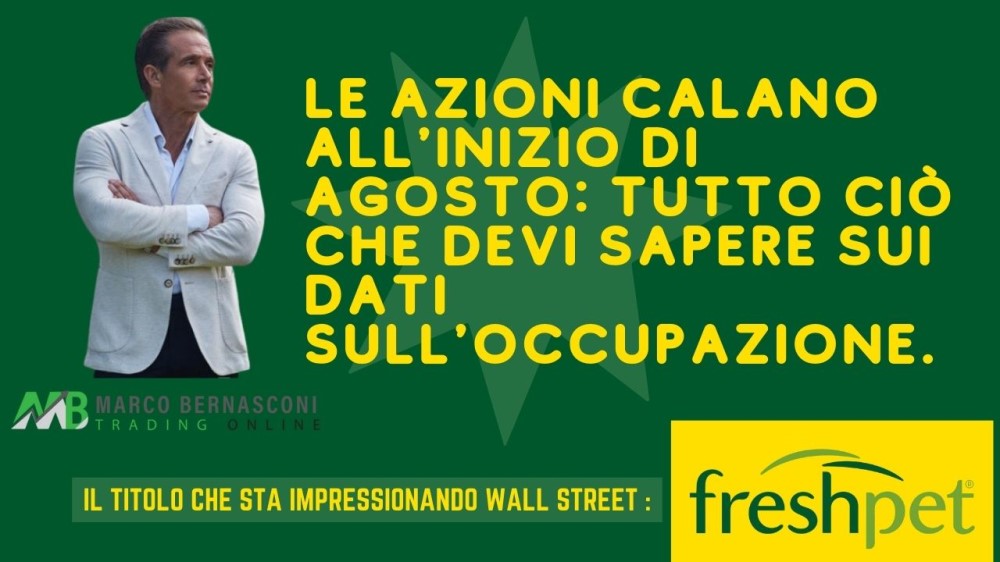 Le Azioni Calano all'Inizio di Agosto Tutto ciò che Devi Sapere sui Dati sull'Occupazione.