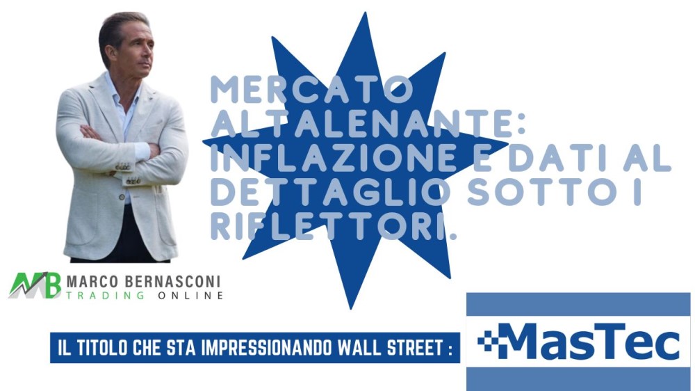 Mercato Altalenante Inflazione e Dati al Dettaglio Sotto i Riflettori.