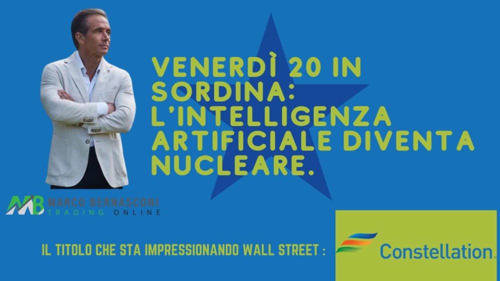 Venerdì 20 in sordina l'intelligenza artificiale diventa nucleare.