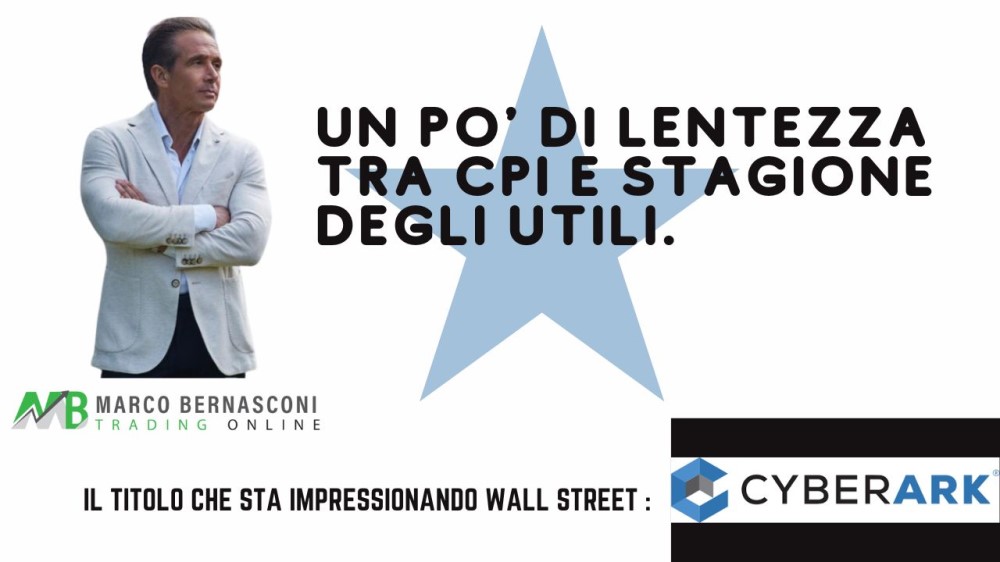 Un po' di lentezza tra CPI e stagione degli utili.