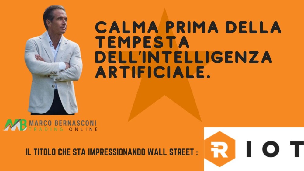 Calma prima della tempesta dell’intelligenza artificiale.