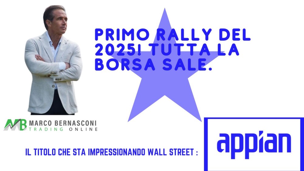 Primo rally del 2025! Tutta la borsa sale.