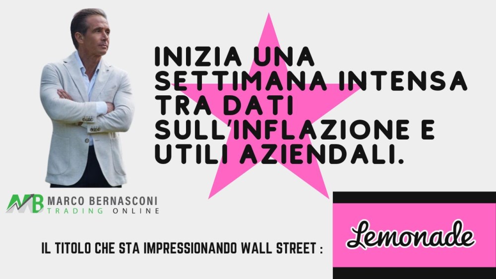Inizia una Settimana Intensa tra Dati sull’Inflazione e Utili Aziendali.