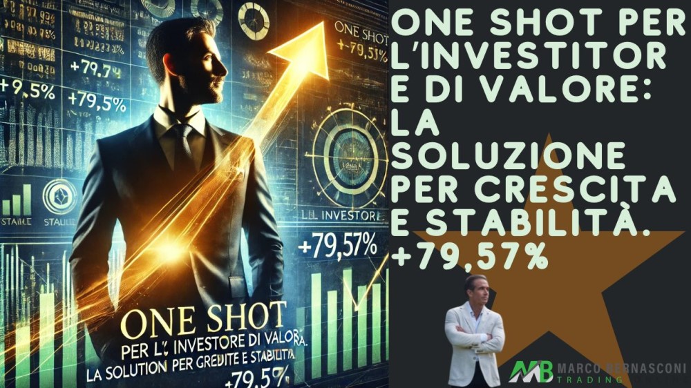 One Shot per l’investitore di valore La Soluzione per Crescita e Stabilità. +79,57%