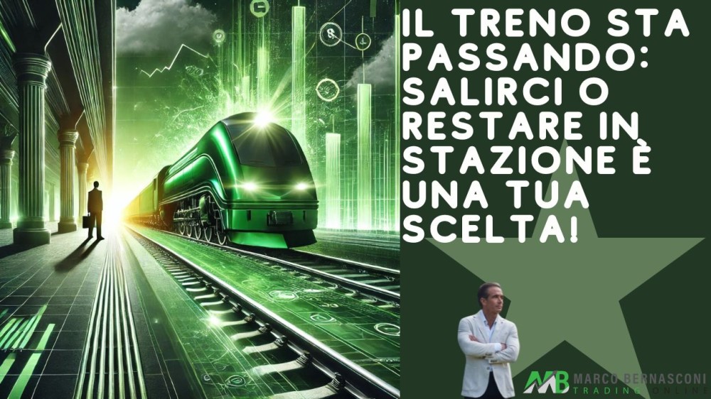 Il treno sta passando salirci o restare in stazione è una tua scelta!