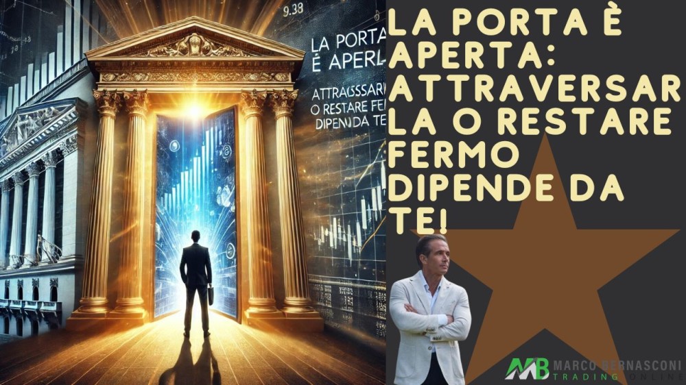 La porta è aperta attraversarla o restare fermo dipende da te!